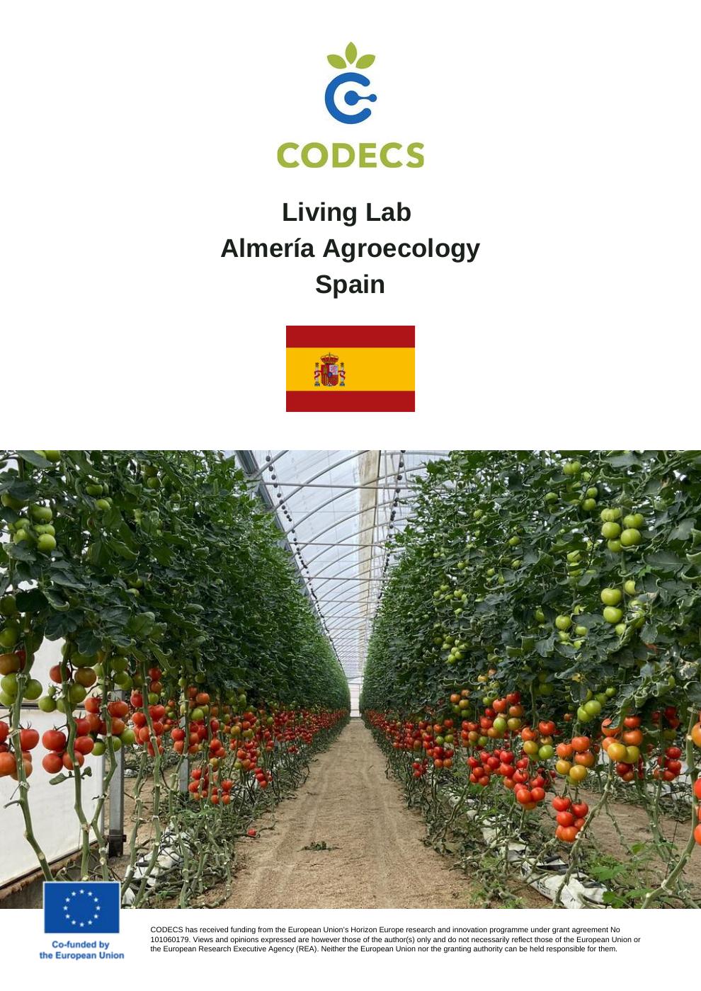 Living Lab Almeria Agroecology, Spain