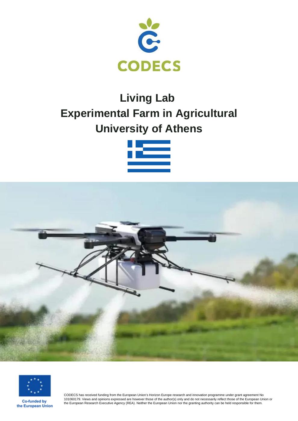 Experimental Farm in Agricultural University of Athens