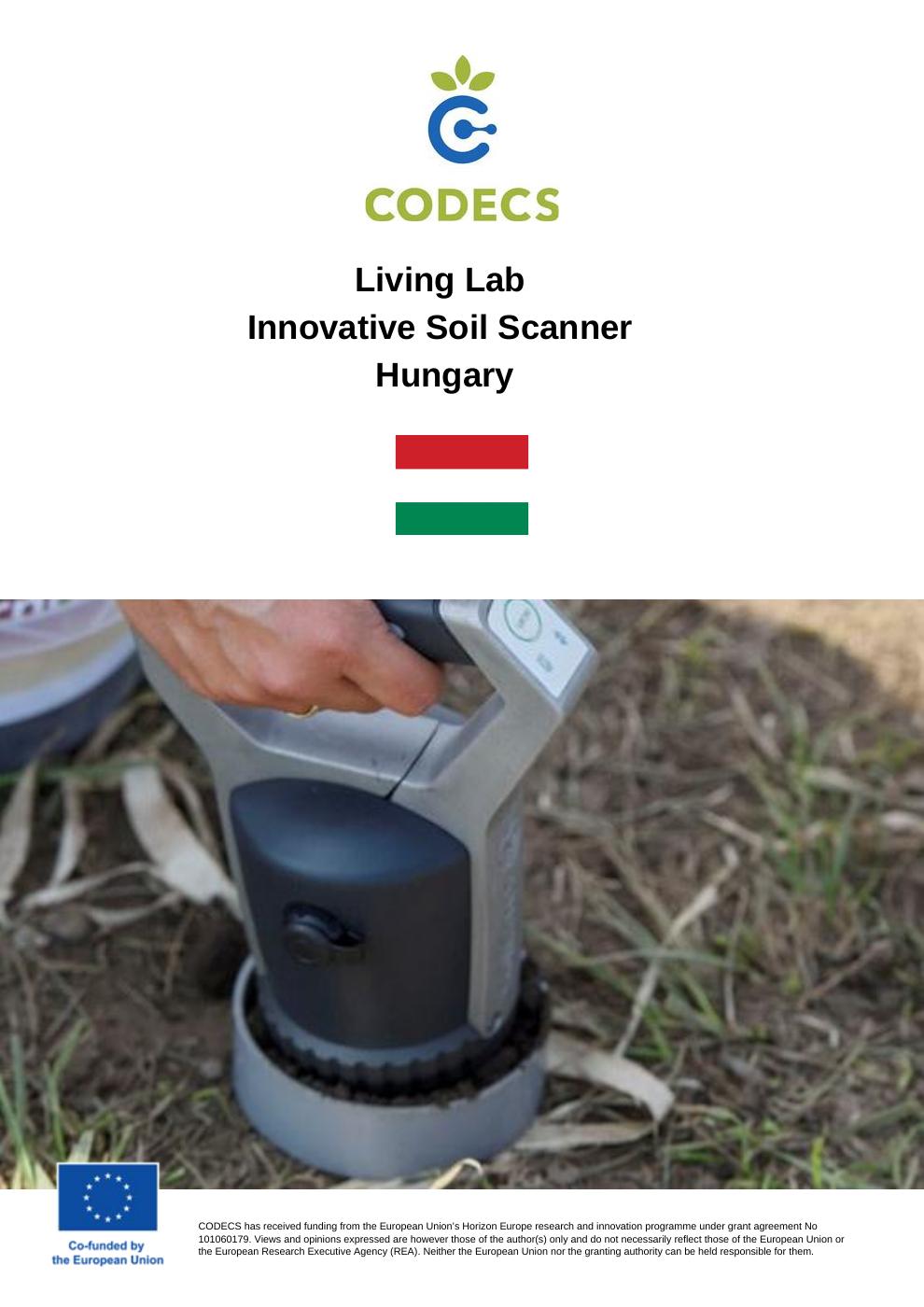 Innovative Soil Scanner, Hungary