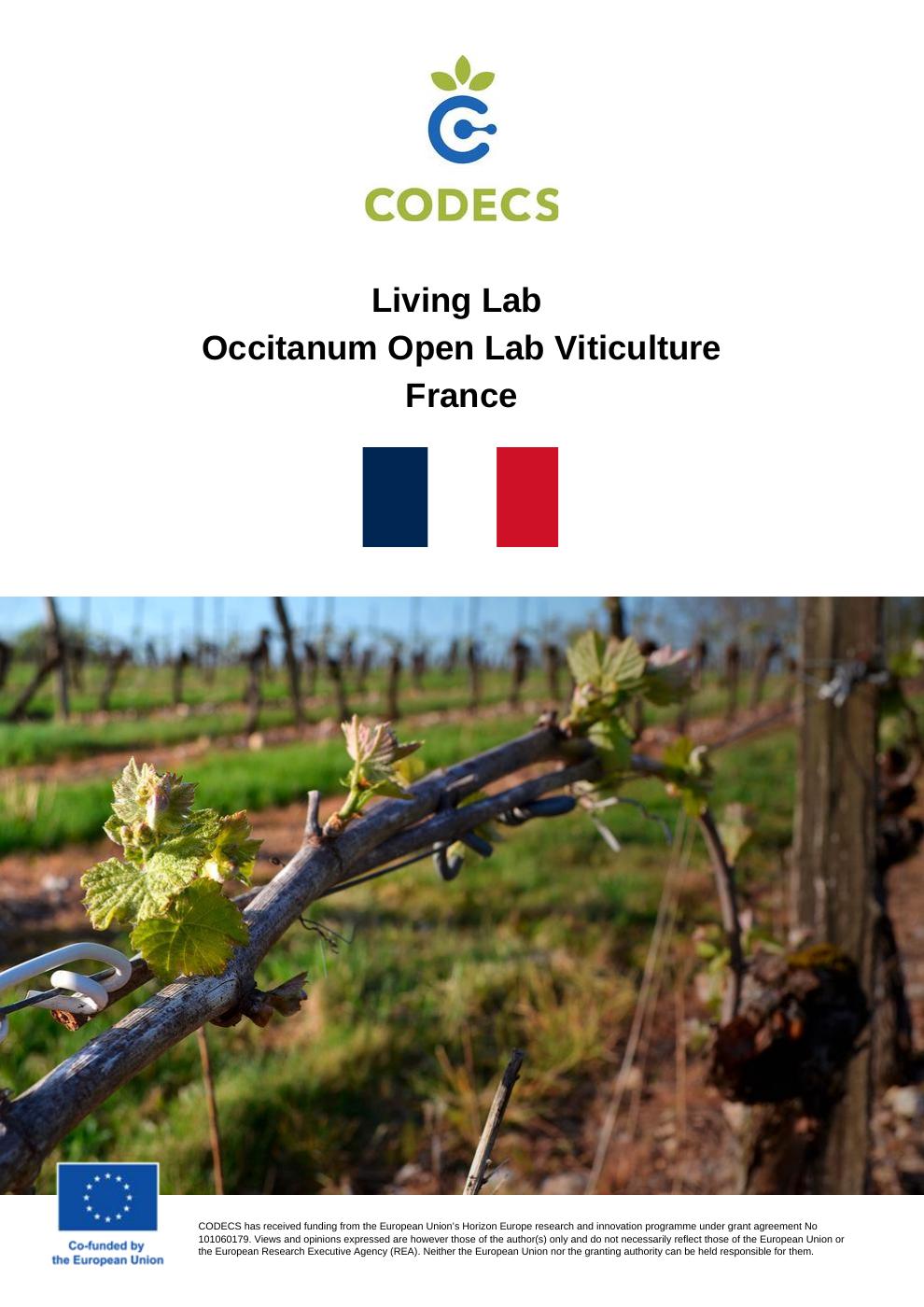 Occitanum Open Lab Viticulture, France